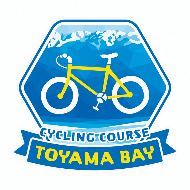 富山湾岸サイクリングロゴ