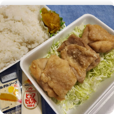 かっちゃん唐揚げ弁当