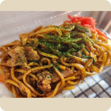 RainBow kitchen「川越太麺焼きそば」