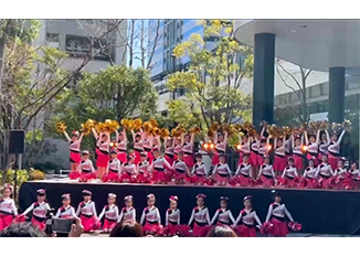 キッズチアダンスチームMagical Dream芝浦・Mermaid☆STARSパフォーマンス