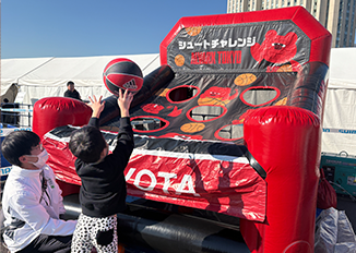 Alvark Tokyo Basketball Shoot & Dunk Challenge