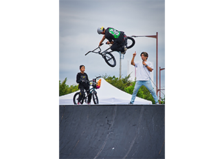 アーバンスポーツ体験（BMX）